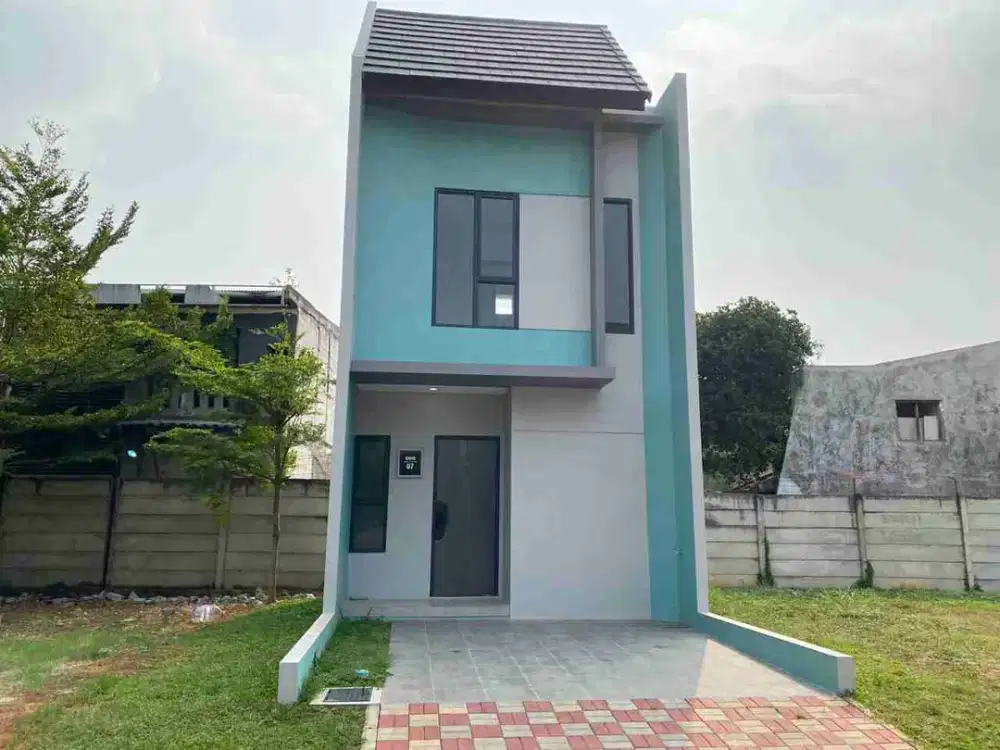 Rumah 700jt an Graha Raya Dp0% Free ppn dan surat