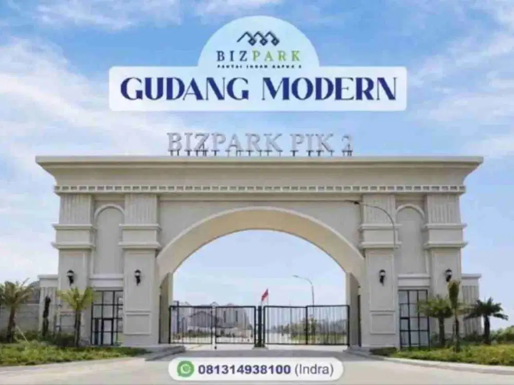 Dijual Gudang Bizpark PIK 2