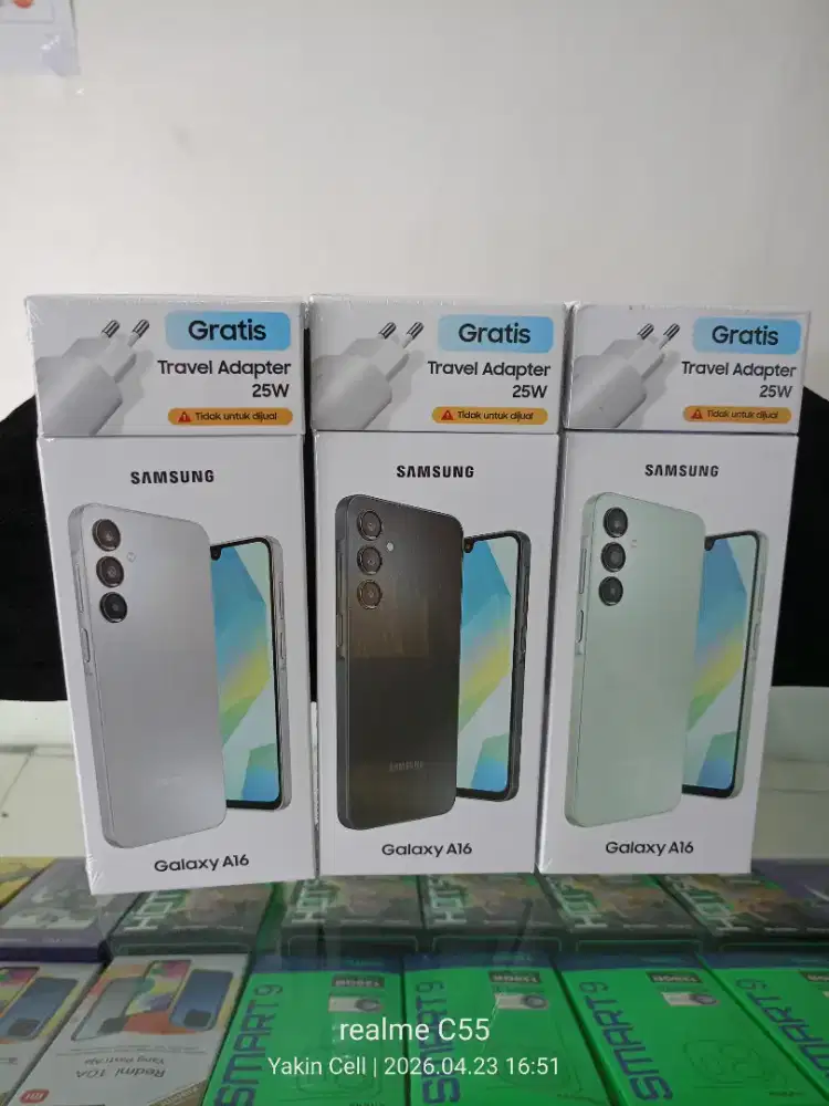 Samsung A16 8/128 GB AMOLED Camera 50 MP Helio G99 Garansi Resmi
