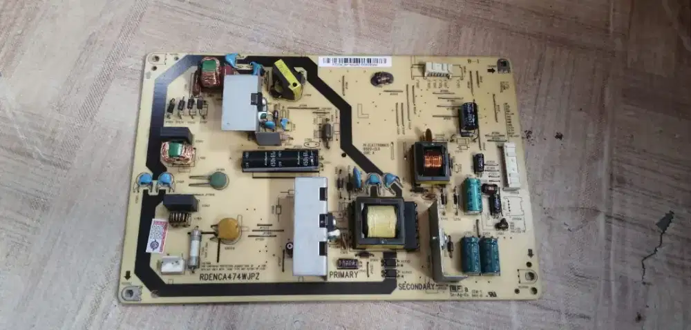 Psu mb power suplay tv lcd sharp 40inc model LC-LE265M