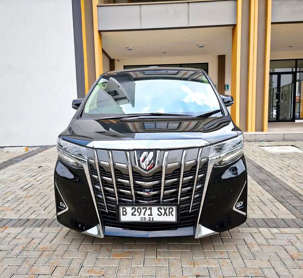 Toyota Alphard 2.5 G ATPM Automatic 2019 Hitam – Kondisi Istimewa