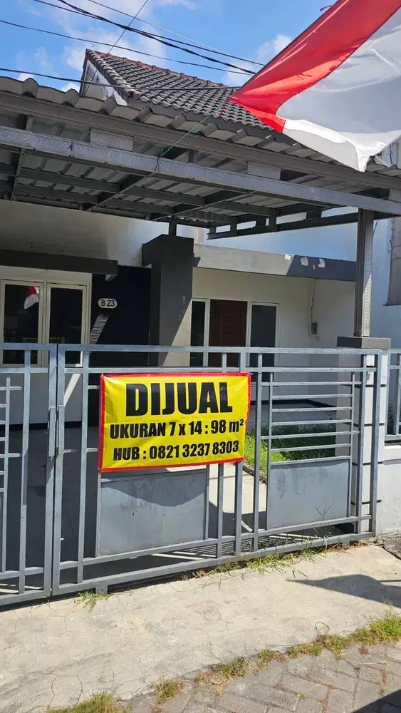 Dijual rumah di wadung asri waru sidoarjo