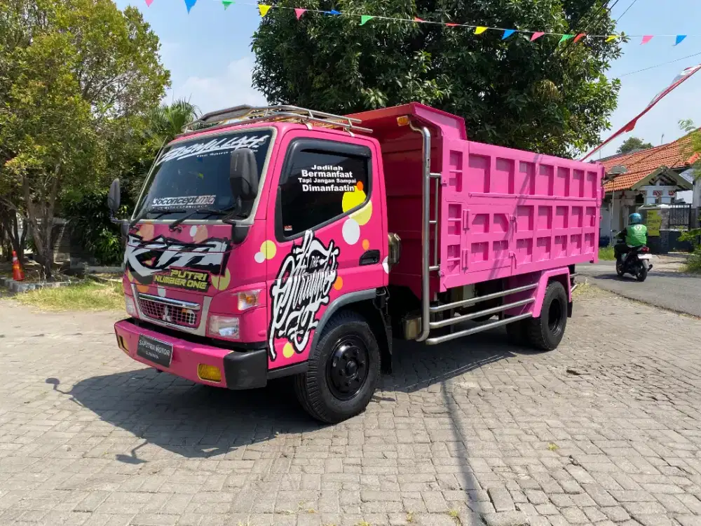 Canter FE75HDX Th2023 Dump Truk Antik!!