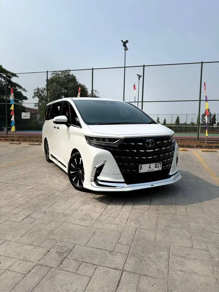 DIJUAL NEW ALPHARD G 2.5 HEV TSS HYBRID MODELISTA 2024 HARGA EKONOMIS