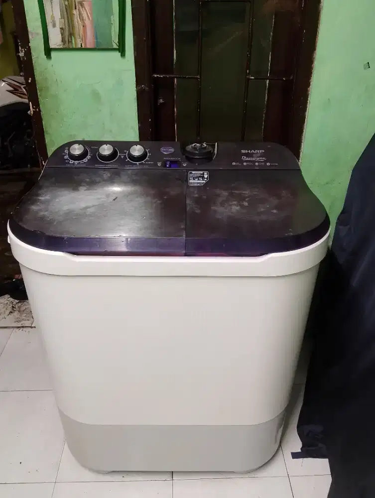 Mesin cuci Sharp dolphinwave 10kg
