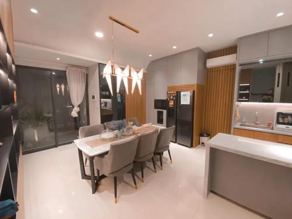 Dijual Rumah Full Modern Furnish Siap Huni  Cluster Caelus Green Wich BSD City