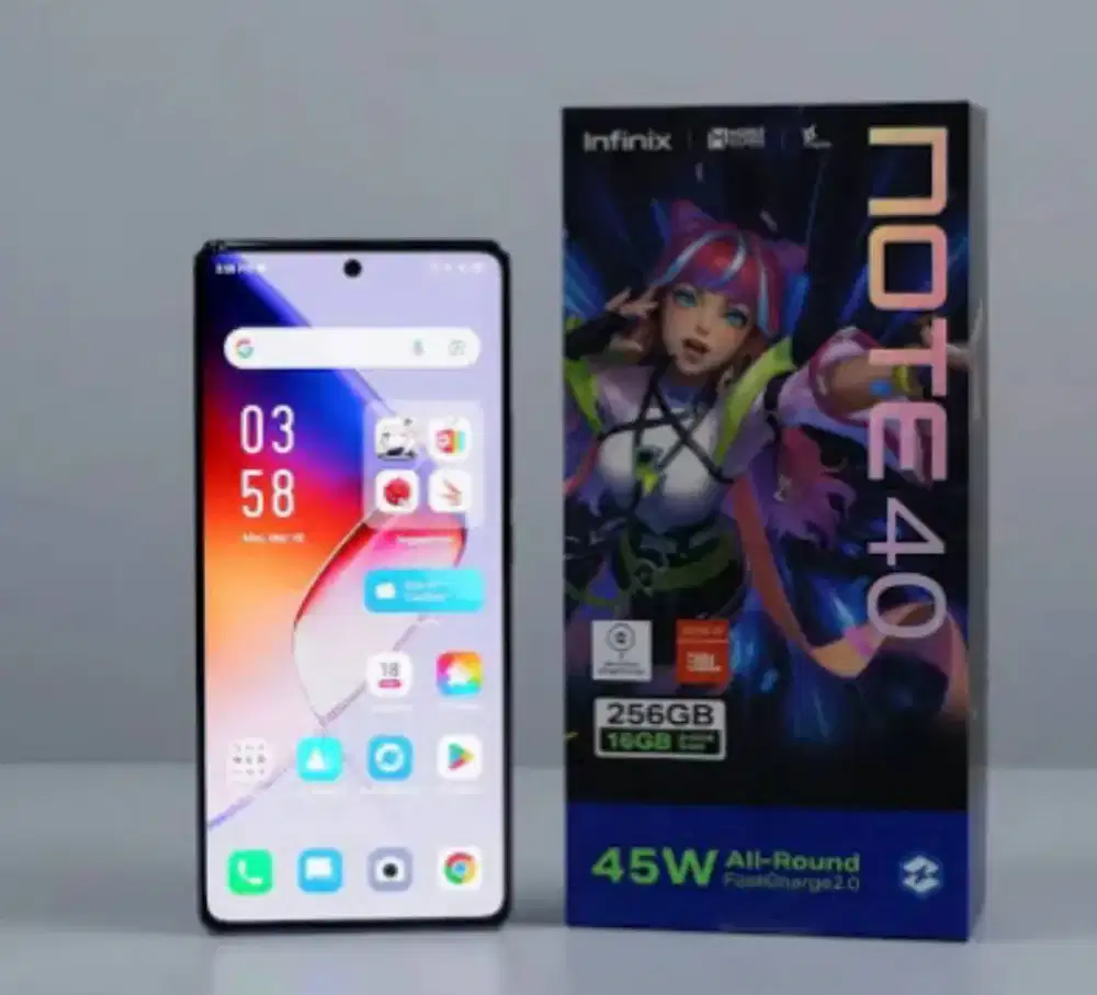 Infinix note 40 fullset