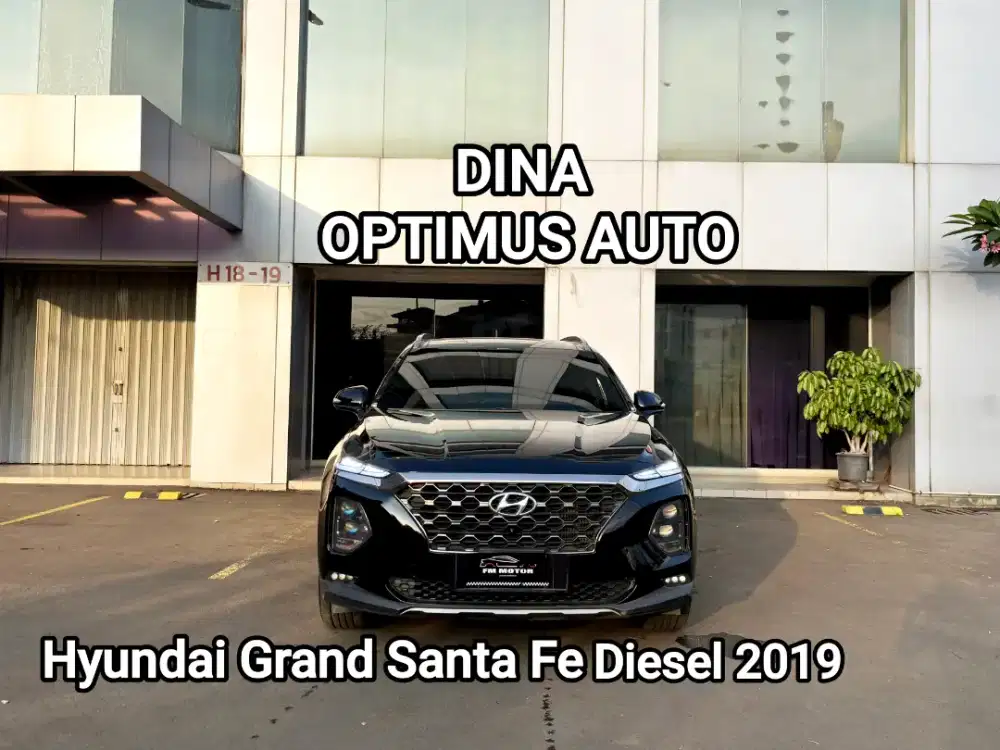 Hyundai Grand Santa Fe Diesel 2019 AT 2.2, Km 72Ribu, Pajak JULY 2027