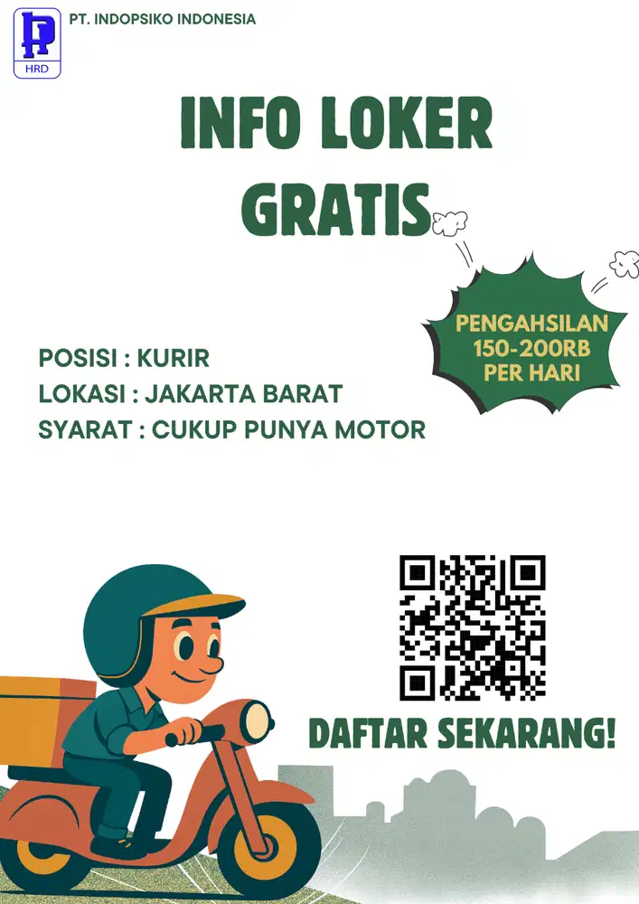 LOWONGAN KERJA KURIR