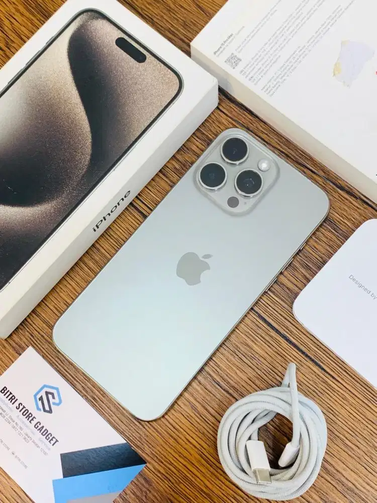 IPHONE 15 PROMAX 256GB IBOX NATURAL