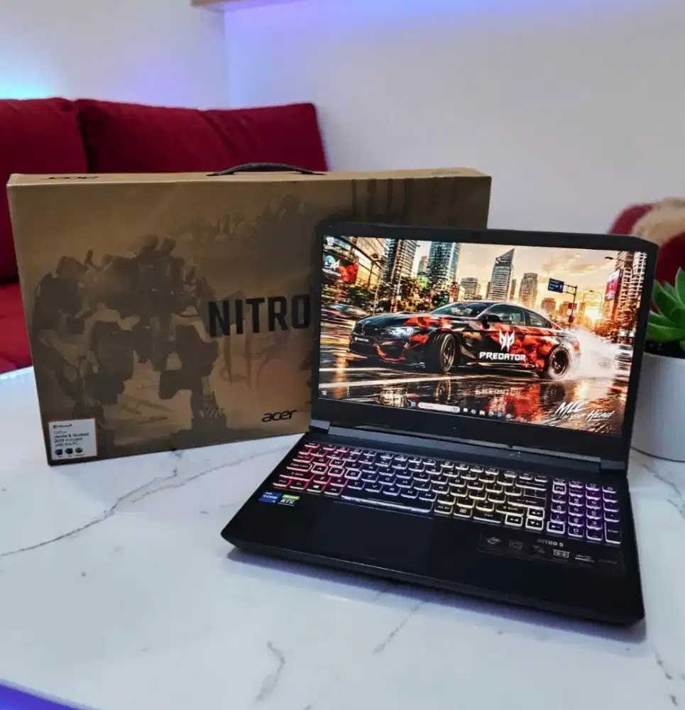 ACER NITRO 5 AN515-57 GEN 11 NVIDIA RTX 3050 RGB Premium Gaming