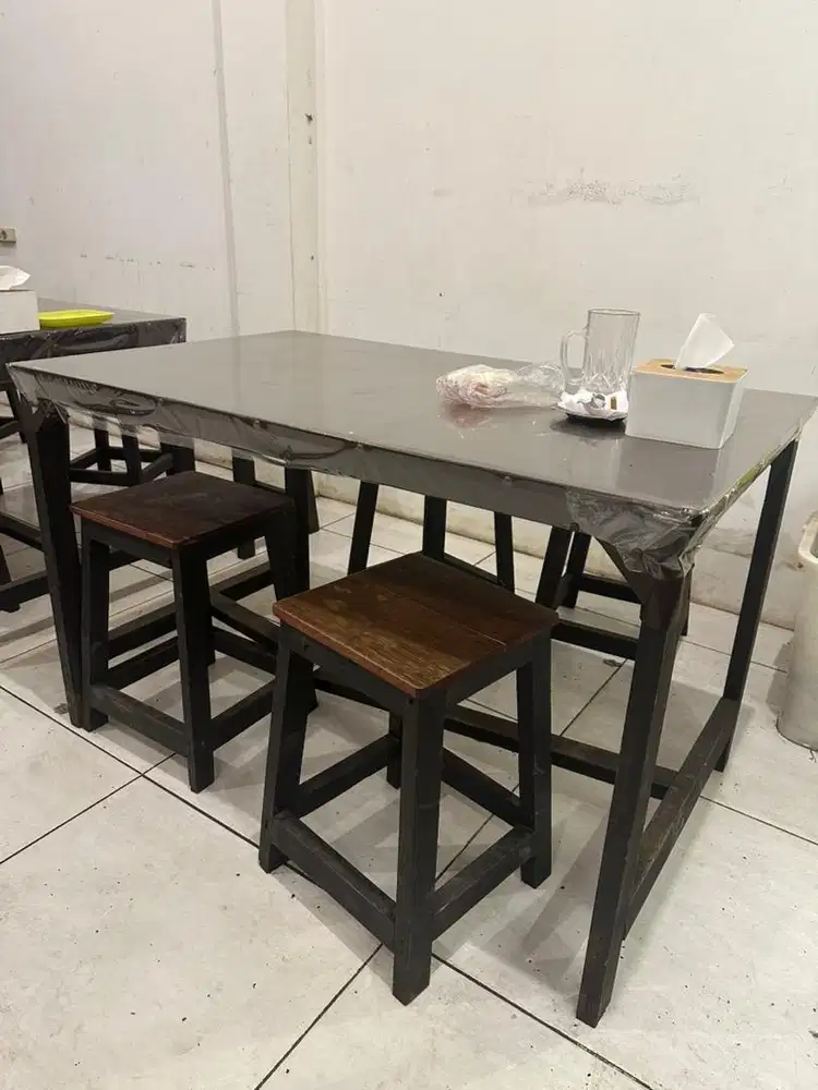 Meja dan kursi warung/depot/rumah makan