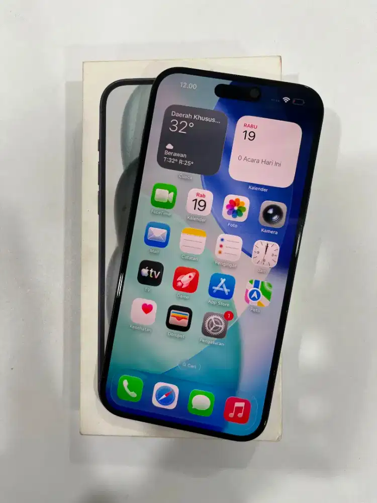 iPhone 15 plus 128gb black (ex ibox)