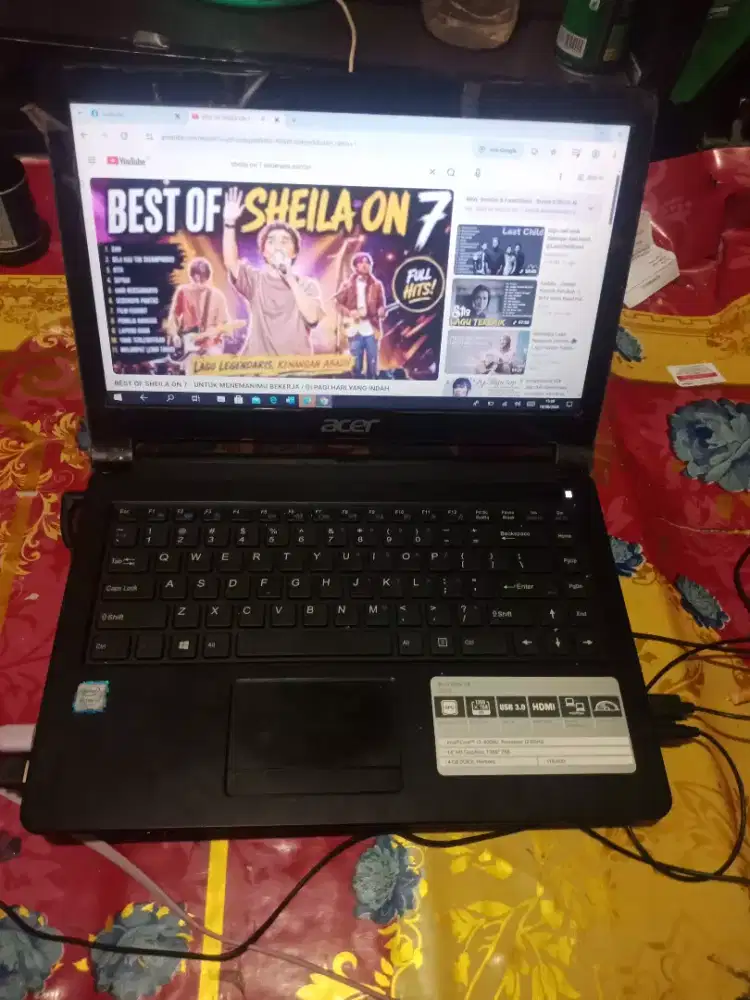 Leptop acer one 14inci Z476 core i3