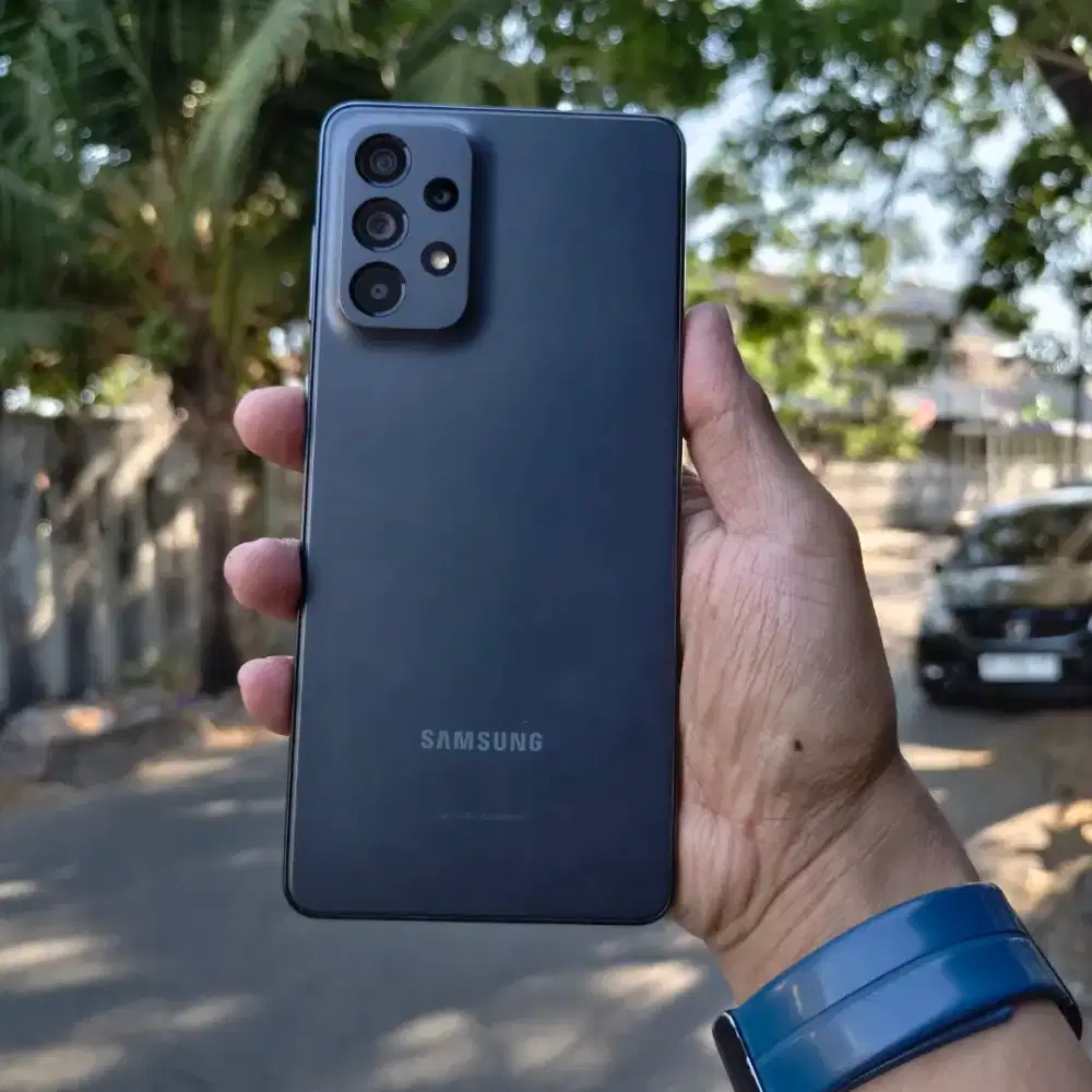 Samsung galaxy A73 5G ram 8/256GB lengkap normal ori