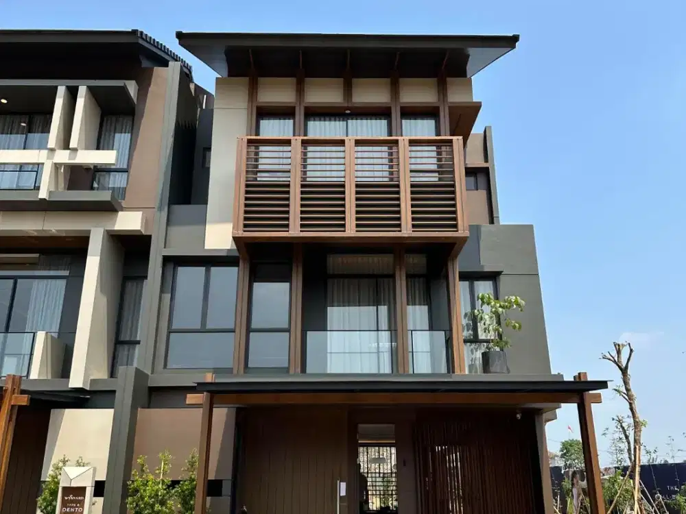 RUMAH WYNYARD KONSEP JEPANG 3 LANTAI SELANGKAH KE TOL!