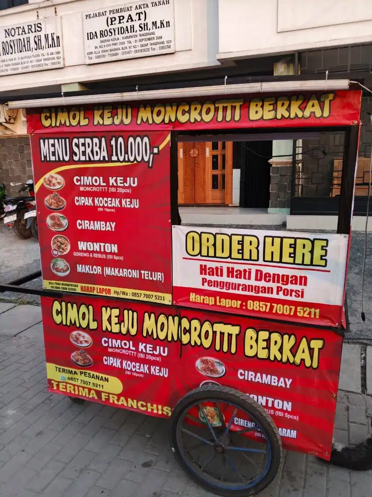 Loker Jaga Stand Cimol Keju