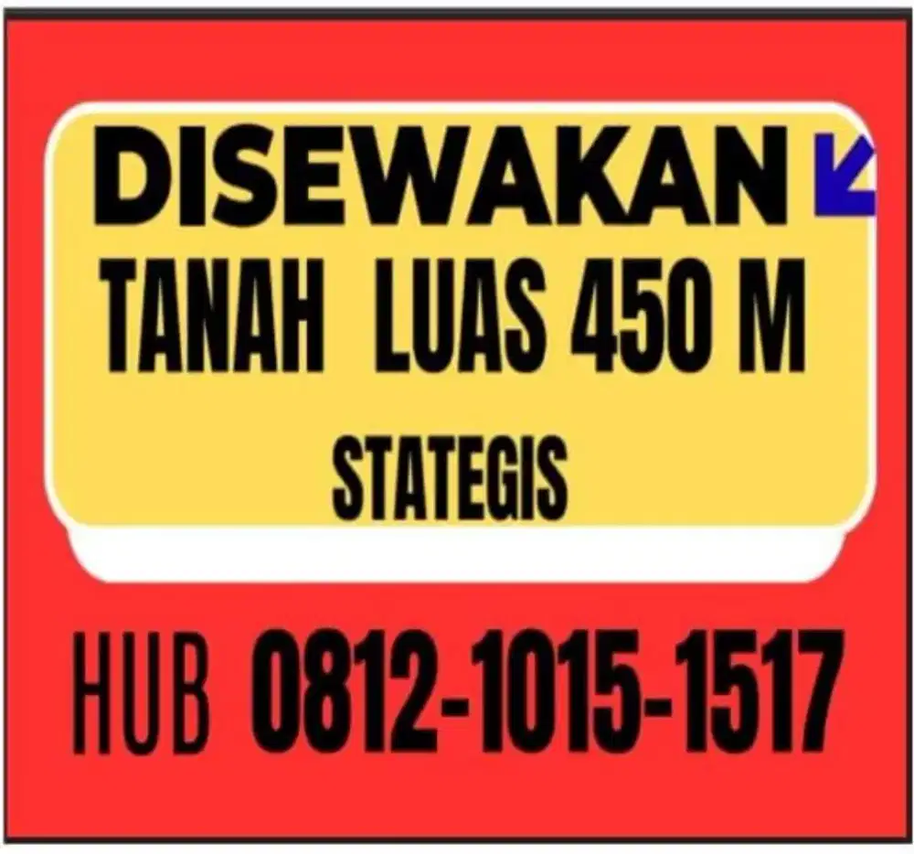 Disewakan Tanah (tahunan)