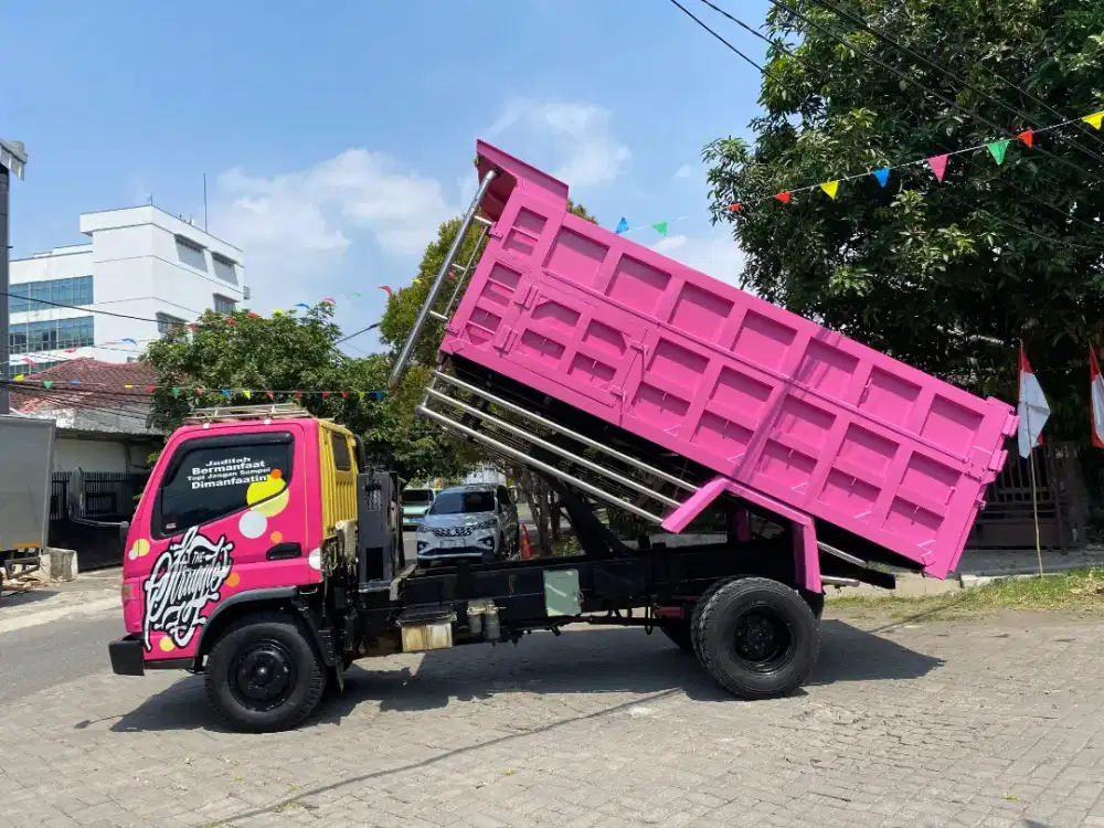 Canter FE75HDX Th2023 Dump Truk Antik