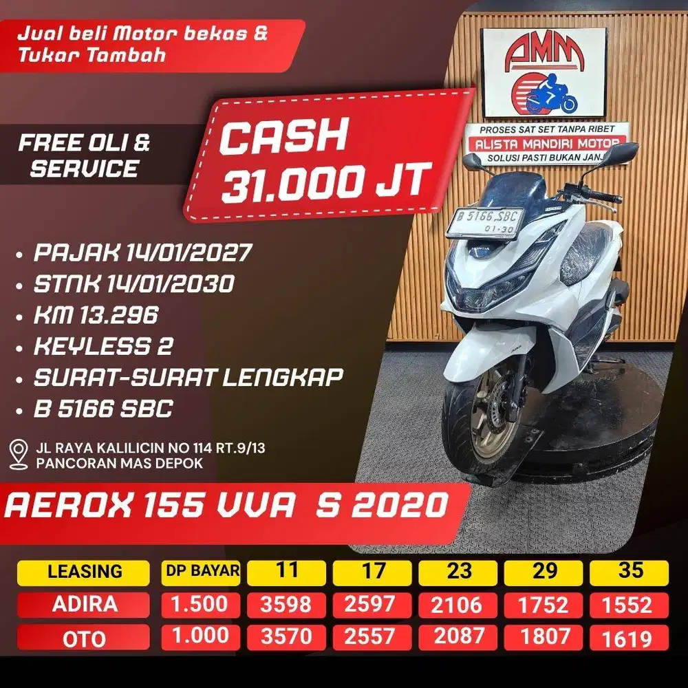 KREDIT DP 1JT PCX ABS 2024 BISA TUKAR TAMBAH/PAKAI CC/PAYLATER