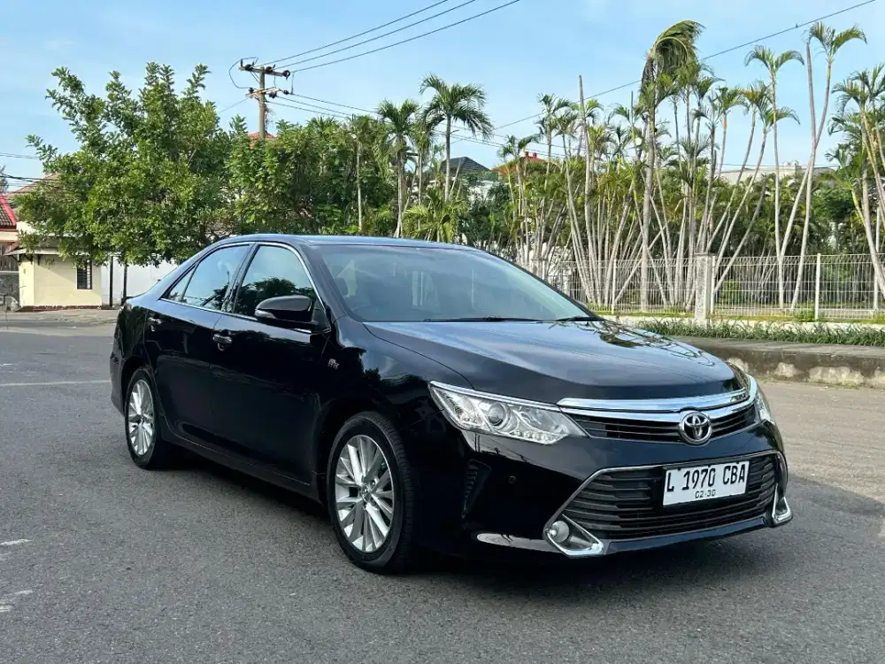 Toyota Camry 2.5 V 2016 AT Matic Hitam Sedan Automatic 2.4