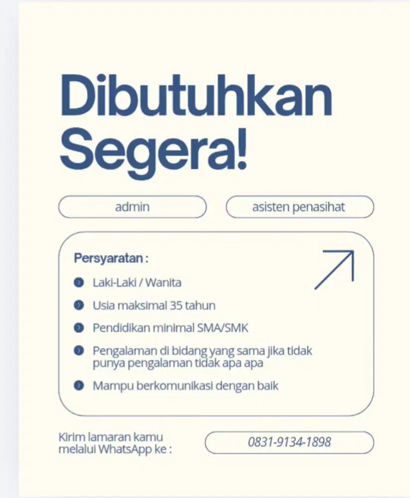 lowongan kerja jakarta barat
