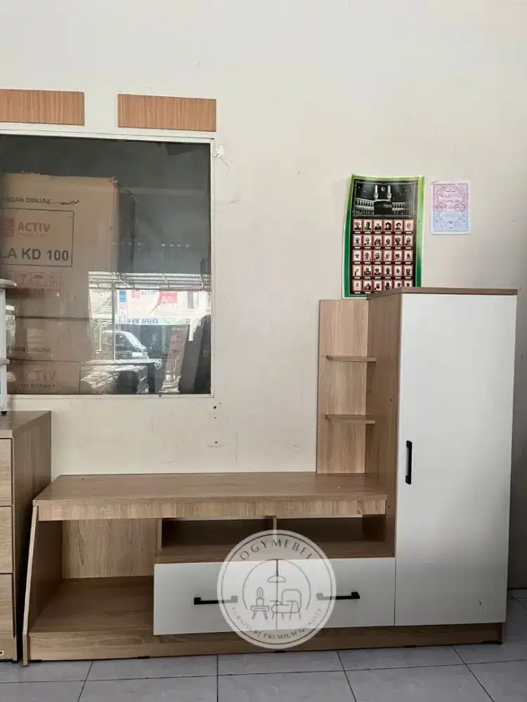 Promo sale rak tv serbaguna + lemari termurah dan terlaris