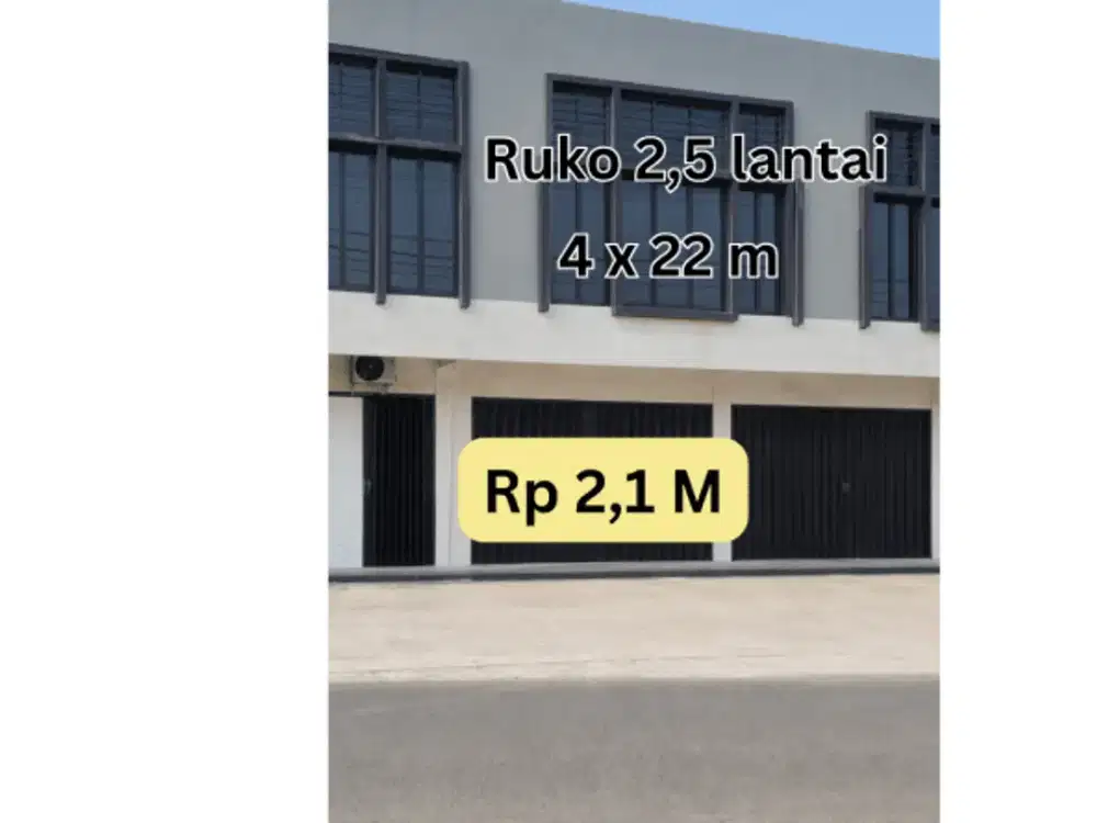 Jual Ruko daerah Ploso 2 1/2 tingkat