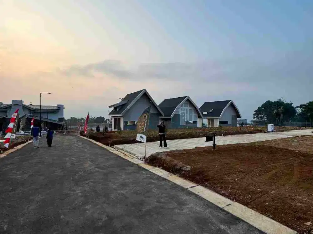 Kavling SHM Bogor Selatan,Cocok Untuk Bikin Villa dan View Pengunungan Salak.