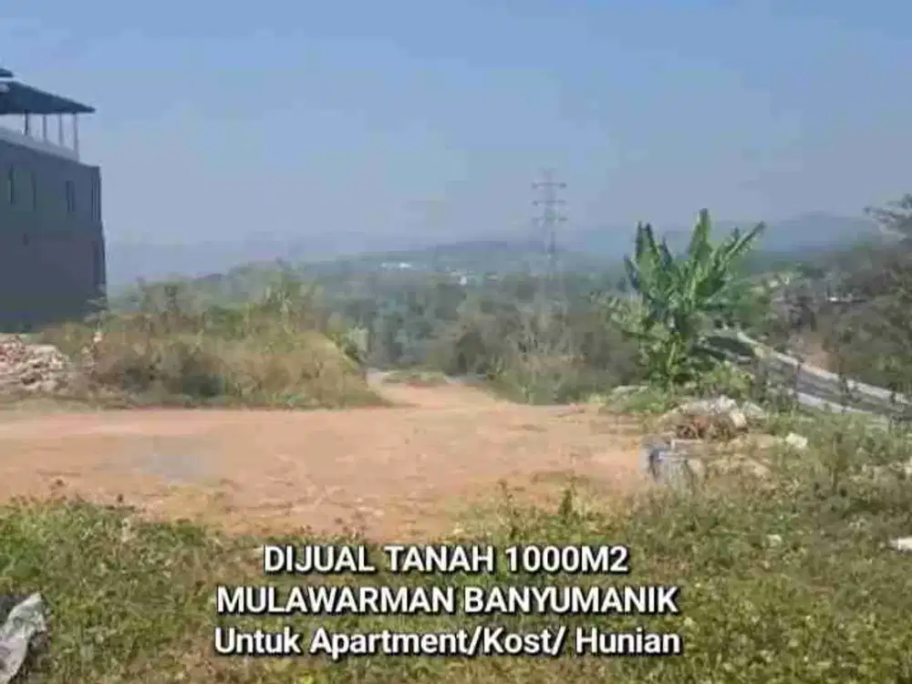 DIJUAL TANAH MULAWARMAN, COCOK UNTUK KOST DEKAT UNDIP TEMBALANG SEMARANG