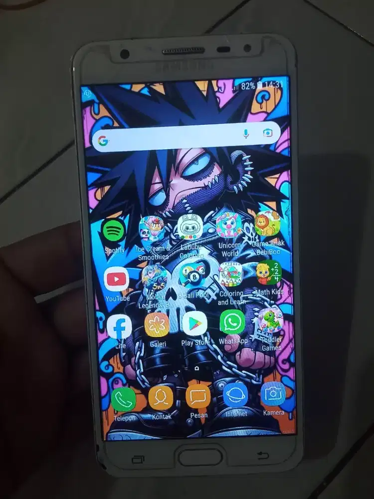 Hp Samsung j7prem ram 3/32