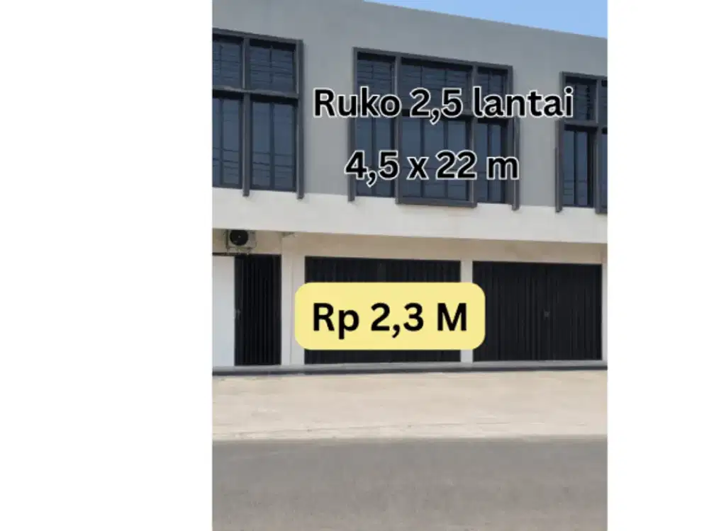 Jual Ruko daerah Ploso, Modern Minimalis