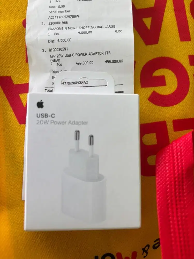 Adaptor iphone original