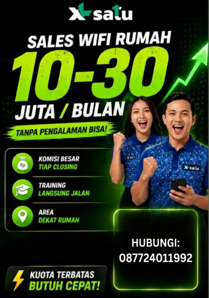 Dibutuhkan Secepatnya AE/Sales DTD