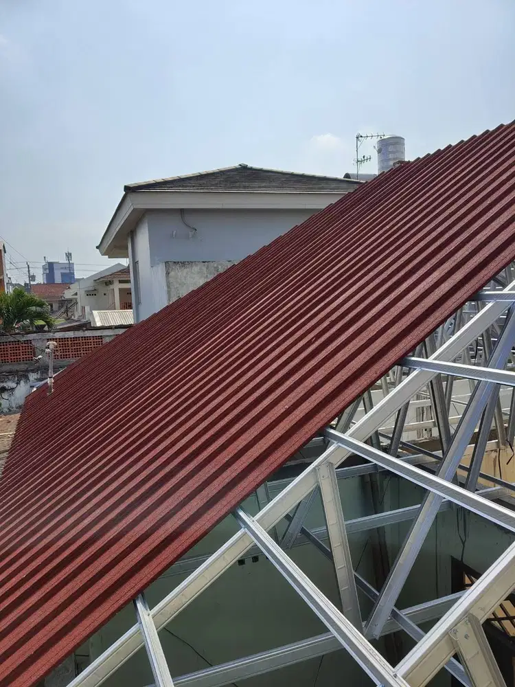Mau Renovasi Atap Awet Lama Pakai Baja Ringan Galvalum Pasir KENCANA