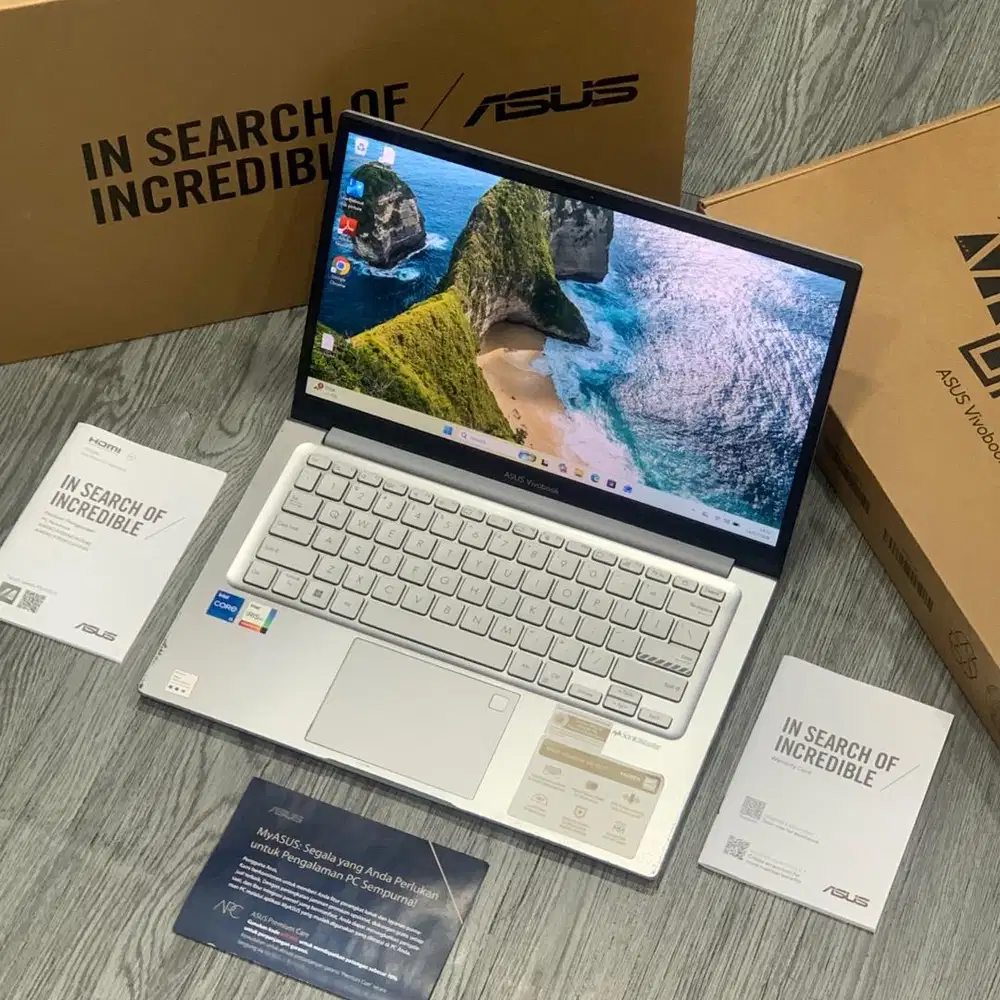 ASUS VIVOBOOK X1404ZA i5-1235U 16GB/512GB LENGKAP ORI