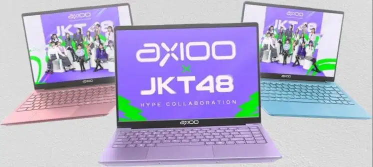 SPESIAL! AXIOO HYPE 5 AMD X3 LOLLIPOP RYZEN 5-3500U/RAM 8GB/SSD 256GB