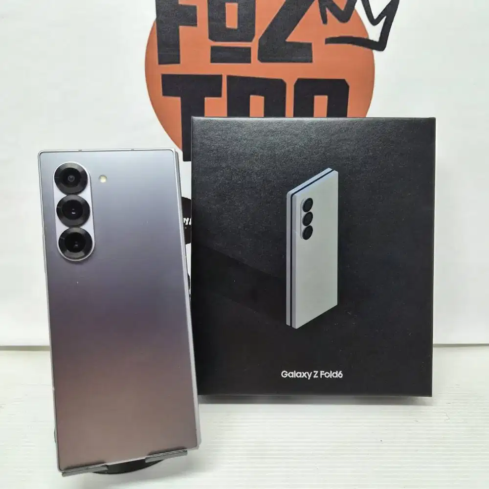 Samsung Z FOLD 6 12/512gb SILVER FULLSET No Minus  EX SEIN