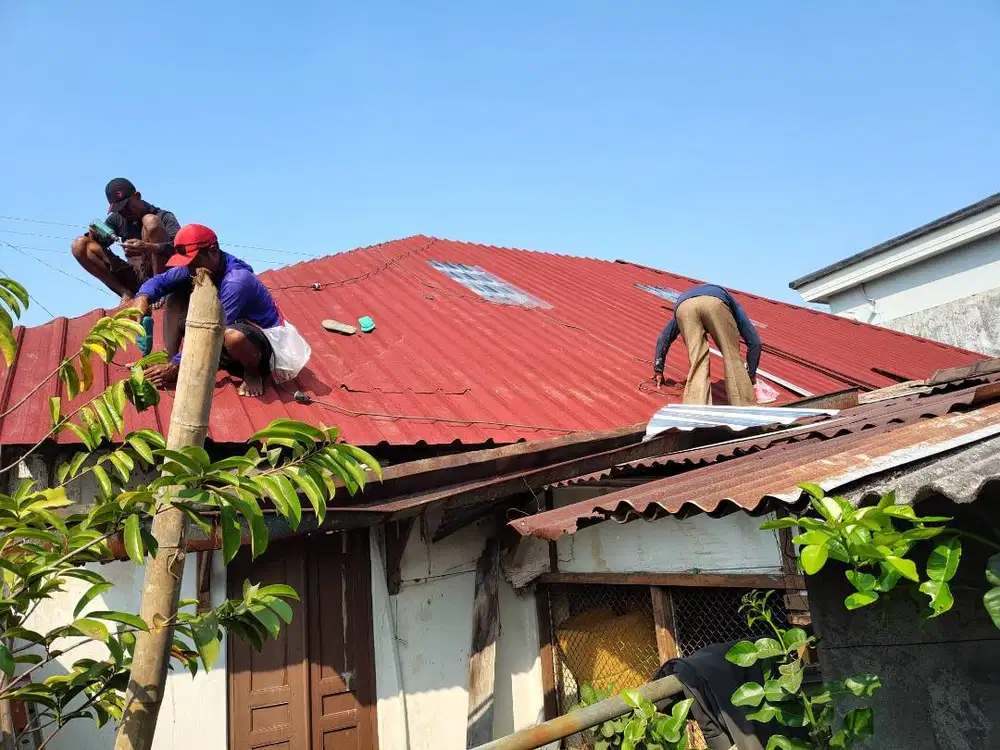 Galvalum Pasir KENCANA Renovasi Rumah Dgn Baja Ringan Awet Jangka Lama