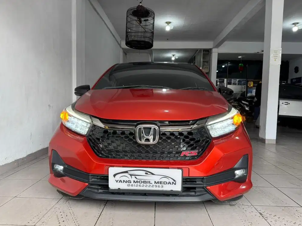 Honda Brio RS Manual 2024 Oranye Agya Ayla WRV