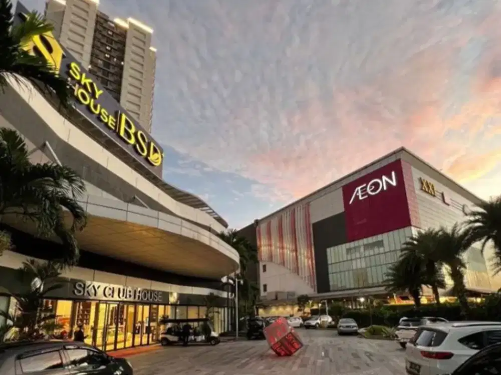RUKO 2 LANTAI EKSKLUSIFDI BSD  HANYA 15 UNIT SAMPING MALL AEON