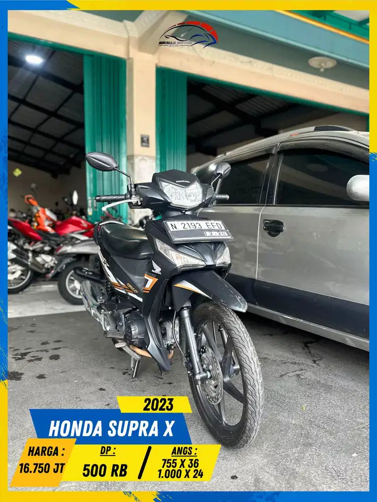 HONDA SUPRA X 2023 MONGGO GAS POLL MASZEHH HIKMAH MOTOR KEPUH