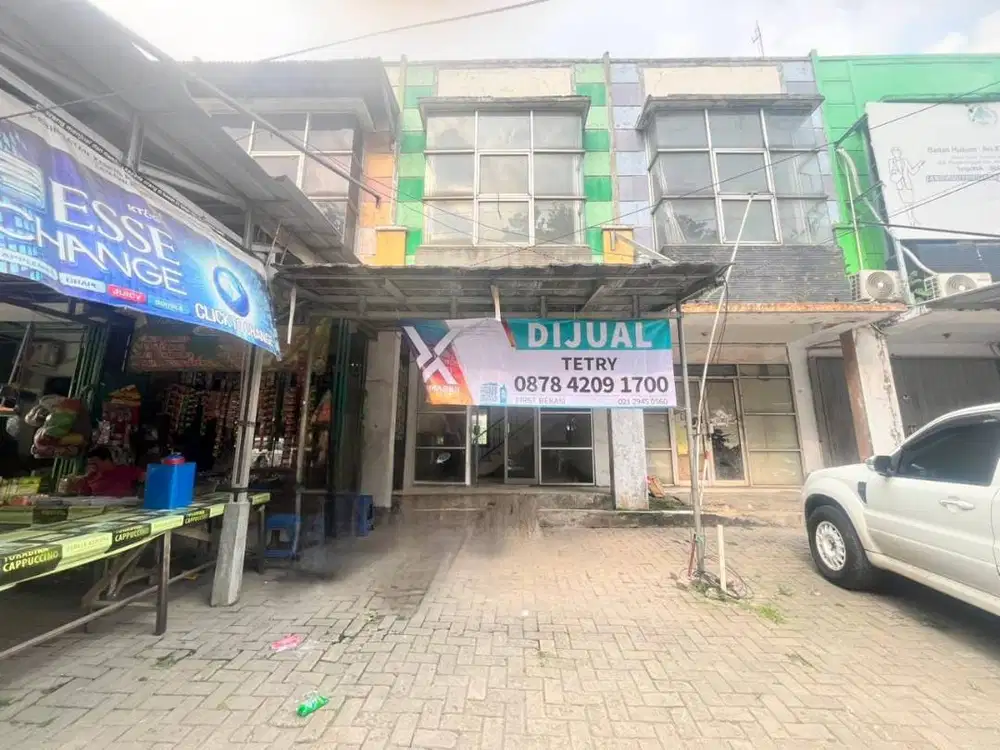 Coco Garden. Dijual Ruko 2 Lt Hadap Jalan Utama. Klapanunggal, Bogor