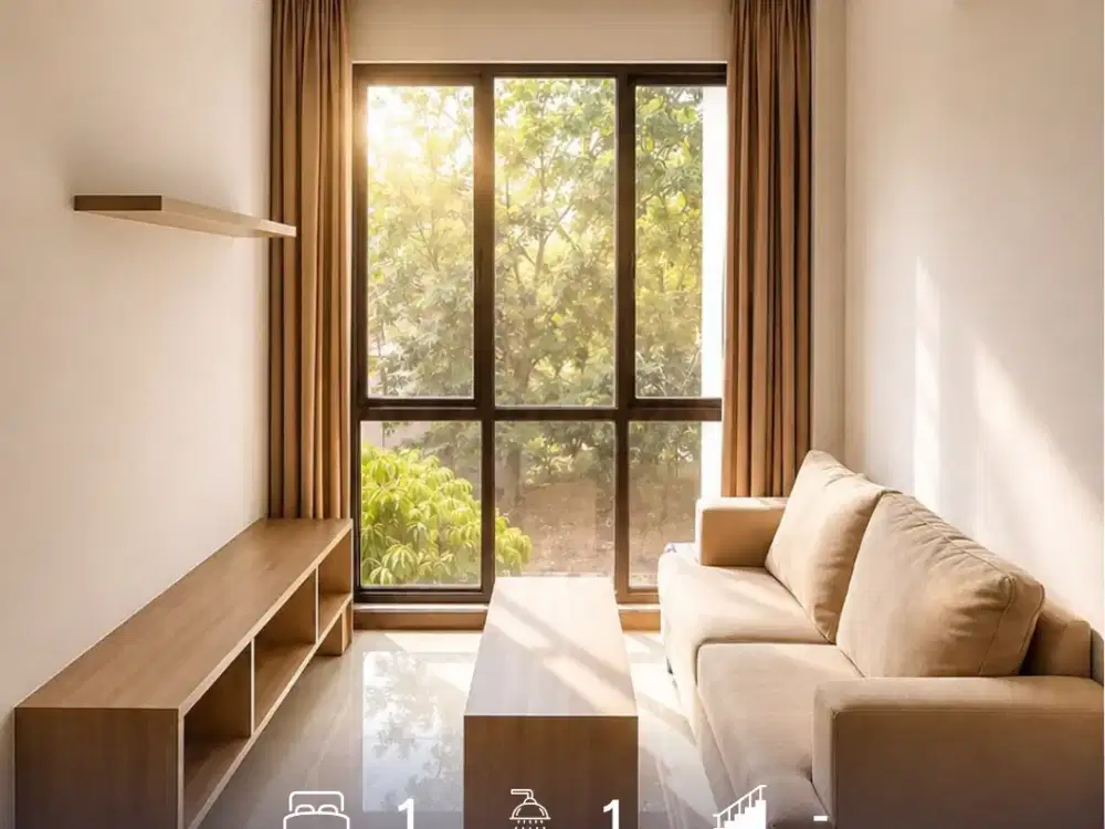Apartement Sewa Full Furnished Type 1BR di Vanya Park BSD City