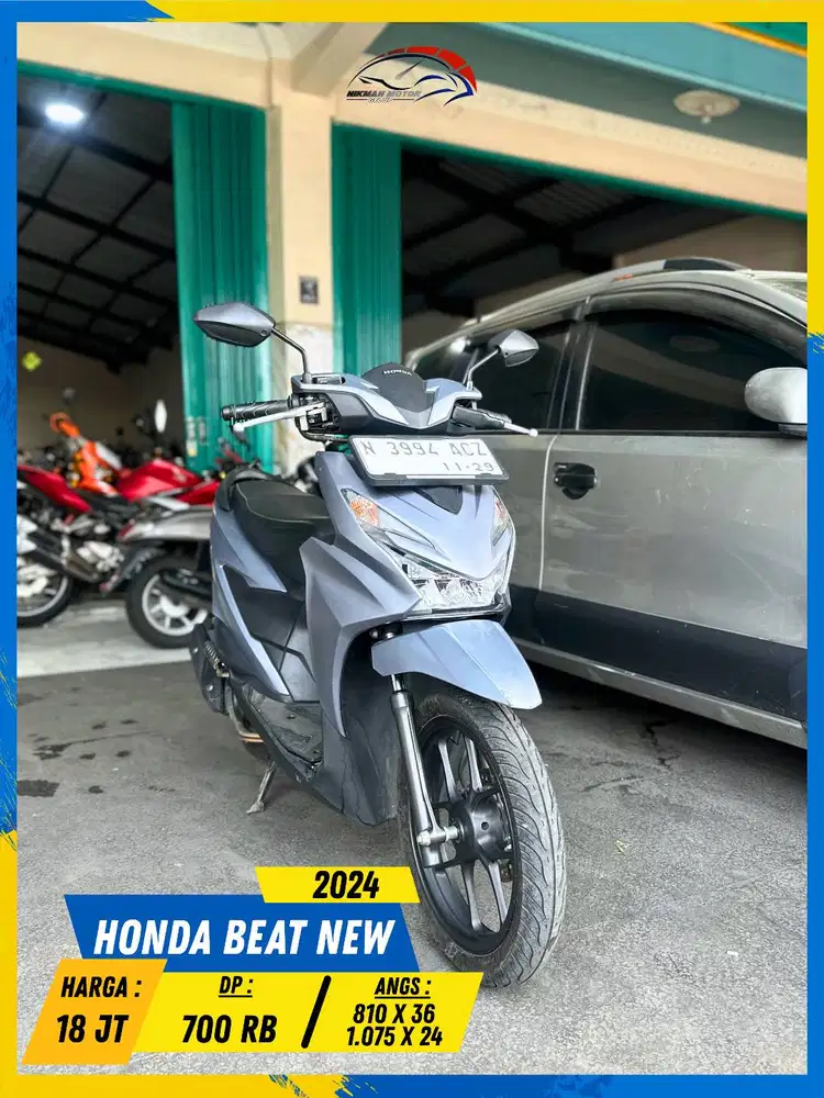 HONDA BEAT NEW 2024 SIAP ANGKUT MASZEHH HIKMAH MOTOR KEPUH
