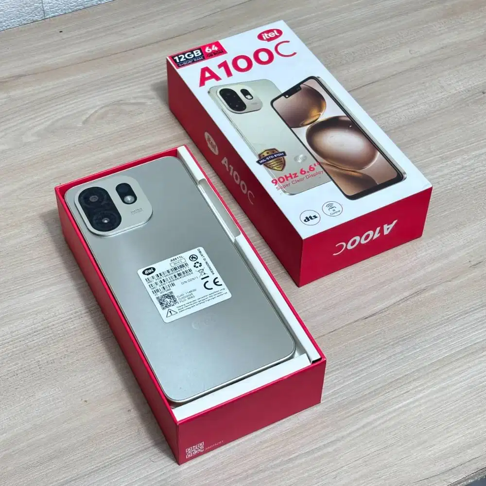 HP ITEL A100C 4/64GB — MURAH 1 JUTAAN!  SIAP PAKAI