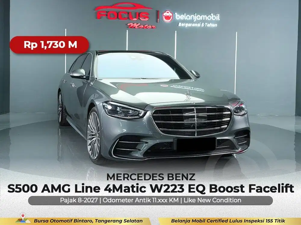 [ LOW KM 11RB ] Mercedes Benz Mercy S500 S 500 AMG W223 2023/2024