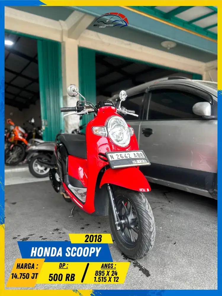HONDA SCOOPY 2018 NEGO GAS KANN MASZEHH HIKMAH MOTOR KEPUH