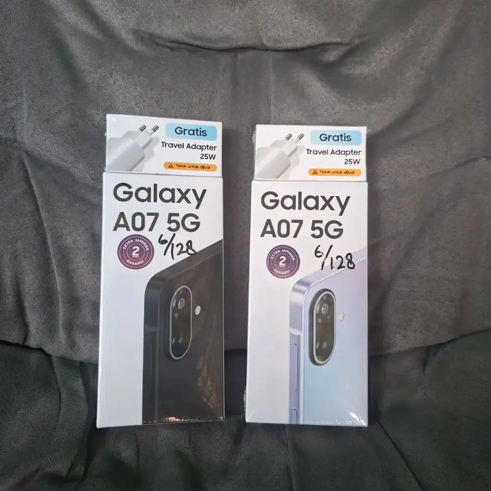 Samsung A07 6/128 5G Unit New|Segel Termurah !!