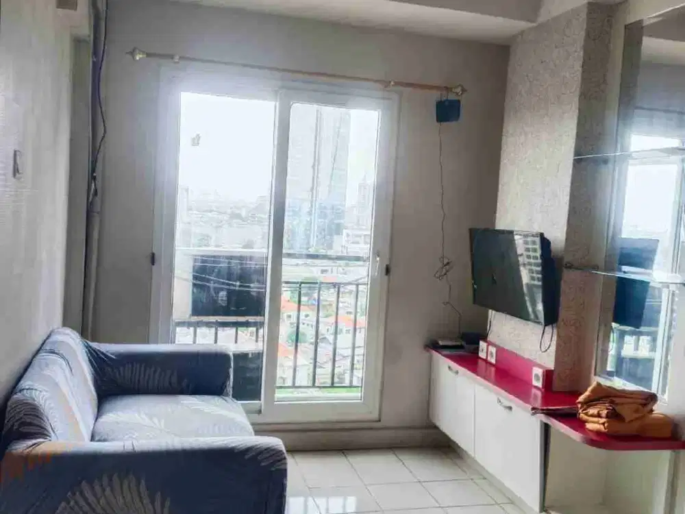 Disewakan apartement Sunter park view, 2 bedroom furnished lantai sedang tower A